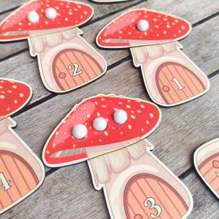 První počítání s muchomůrkami :-)🍄 Jak se vám líbí? Jsme nyní na logopedické konferenci, ale příští týden se konečně...