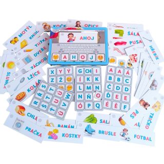 Tip na chytrý vánoční dárek: jedna z našich novinek a zároveň bestseller - sada českých písmenek a UNIKÁTNÍ MNOŽSTVÍ 102...